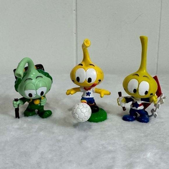 Snorks Other - Vintage SNORKS 1984 Figures Applause PVC Schleich Lot Of 3 Hiking Allstar